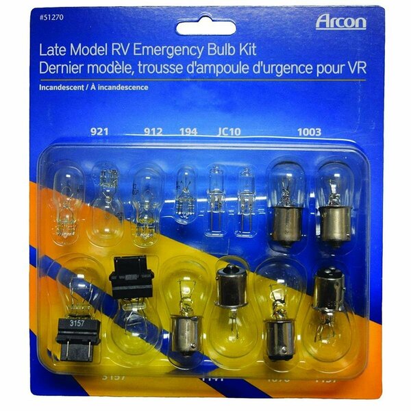 Arcon Late Model Incandescent Emergency Bulb Kit ARC-51270